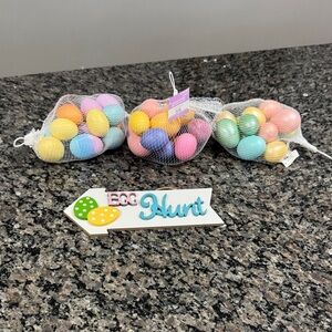 Ashland assorted Easter Egg Sets with Egg Hunt Sign NEW